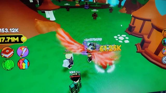 получил самые топовые крылья в аниме файтинг симуляторе смотреть онлайн