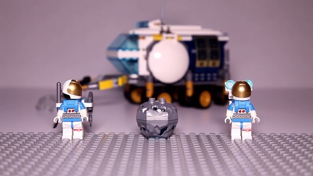 Lego City 60348 Lunar Roving Vehicle Speed Build смотреть онлайн