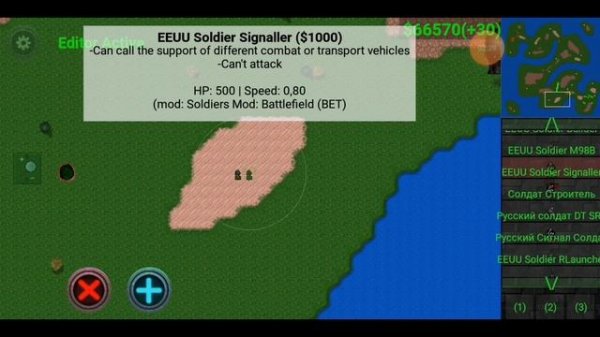 RUSTED WARFARE rts strategy/ ржавая война ртс стратегия, обзор мода Soldiers mod.