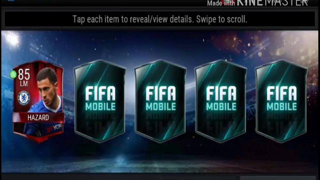 Fifa 17 mobile. Пак опеннинг Hazard 85 ovr смотреть онлайн