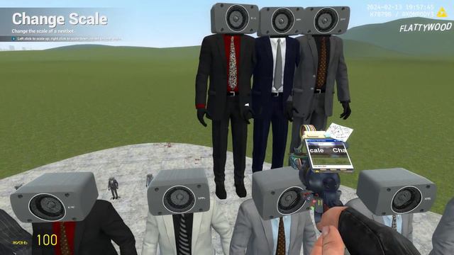 SKIBIDI TOILET CAMERAMAN Gigant & small - Garry's Mod смотреть онлайн