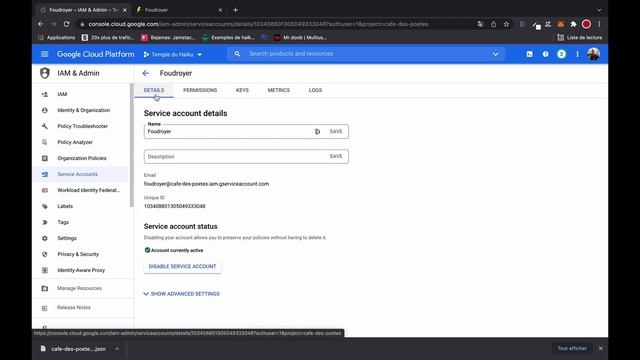 How to create credentials in Google Indexing API for using Foudroyer ? смотреть онлайн
