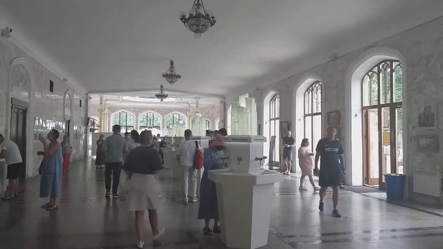 Точка на карте. Нарзанная галерея в Кисловодске. смотреть онлайн