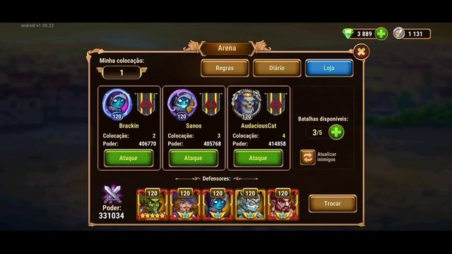 SUPER COMBO - GALAHAD + DANTE - HERO WARS