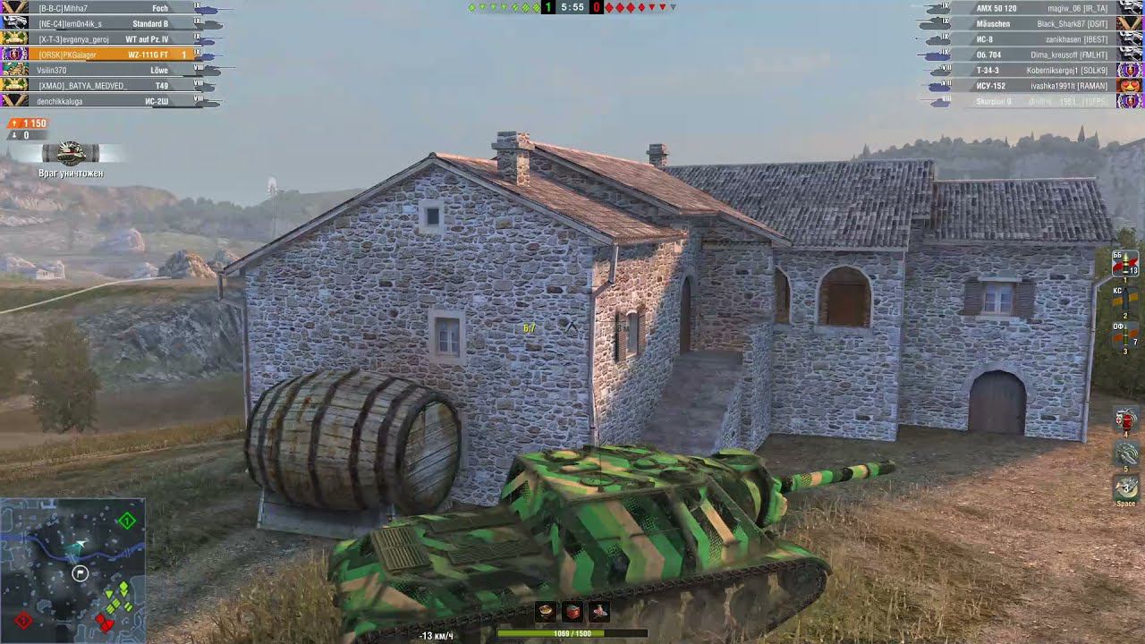Тренеровочка на China WoT BLITZ смотреть онлайн