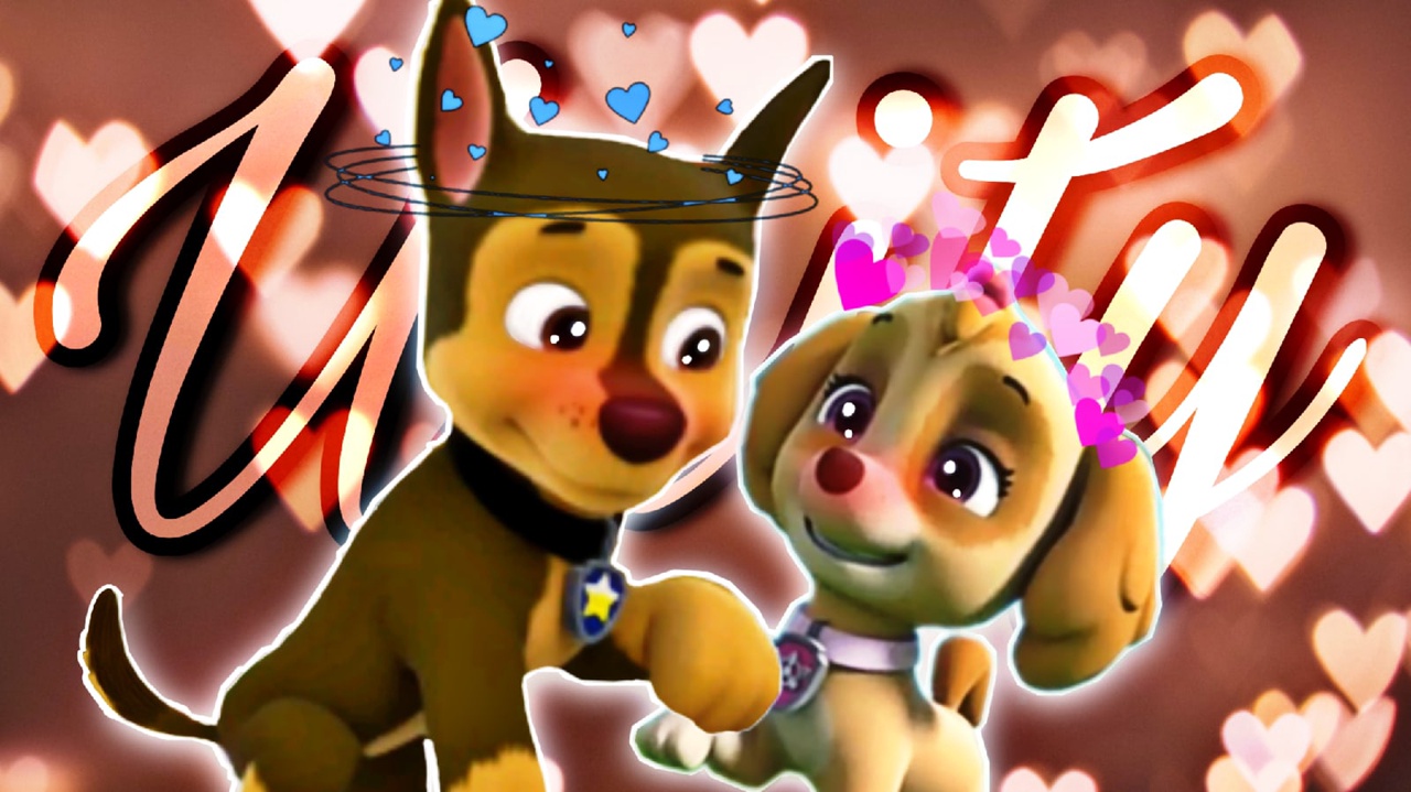 ❝Unity❞ ~ Chase X Skye (Skase Edit) | Paw Patrol