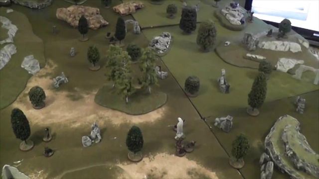 Lord of the Rings SBG Scenario Battle Report - Ambush at Amon Hen Part 2 смотреть онлайн