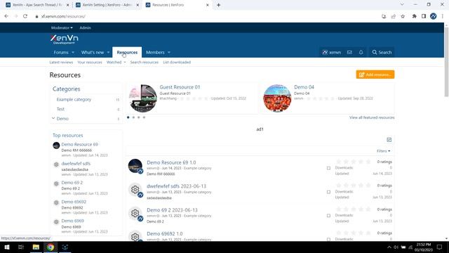Ajax Search Thread / Resource With Cache for Xenforo 2 with XenVn add-on смотреть онлайн