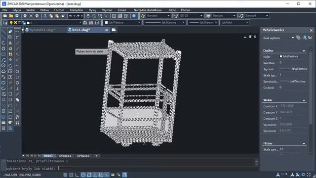 Eksport pliku DWG do formatu STL. ZWCAD 2020 смотреть онлайн