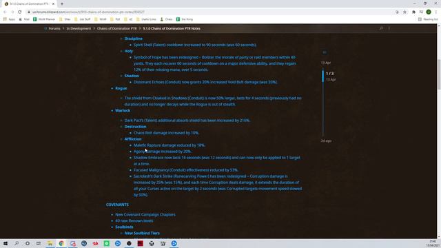 9.1.0 PTR PATCH NOTES? WHAT DO THEY MEAN! смотреть онлайн