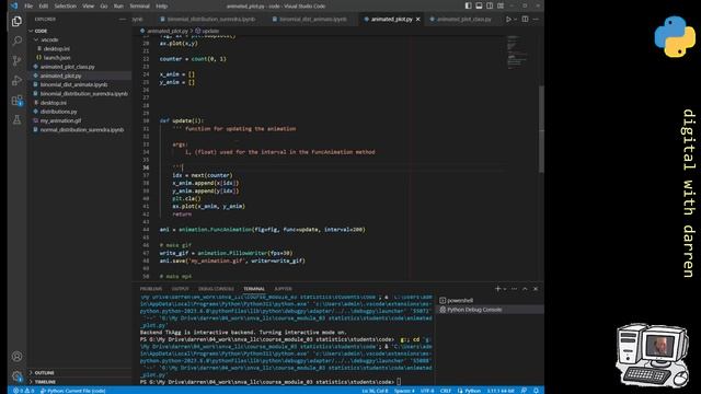 matplotlib animated charts смотреть онлайн