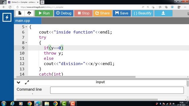 Rethrowing Exceptions in C++ | C++ Tutorials for Beginners смотреть онлайн