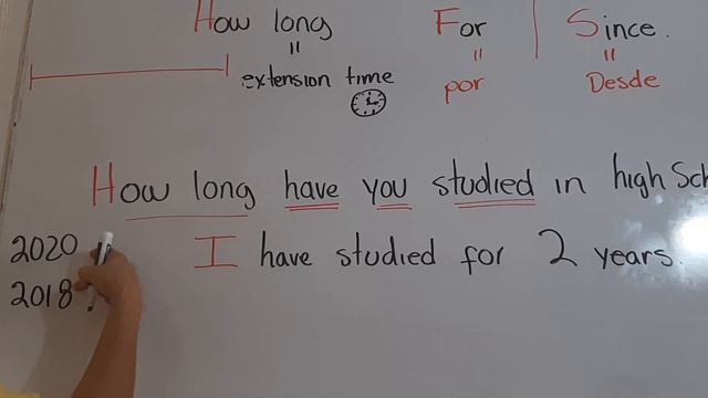 Present perfect using how long /for or since смотреть онлайн
