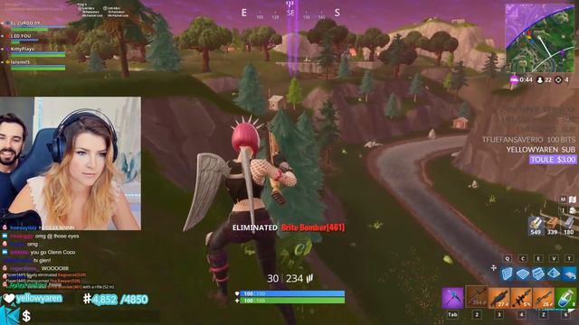 CARRYING RANDOM SQUAD IN SOLID GOLD! (Fortnite: Battle Royale Gameplay) | KittyPlays смотреть онлайн