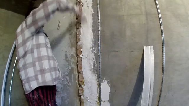 Штукатурка под маяк, штукатурка ригеля. смотреть онлайн