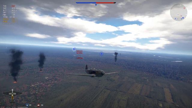 Смотрите сами. Як-9У. War Thunder смотреть онлайн