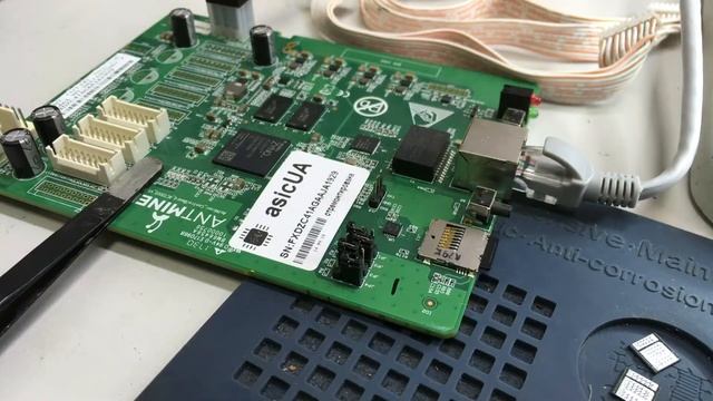 Ремонт контрольной платы antminer s9 смотреть онлайн