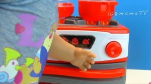 МИША КУЛИНАР ОСТАВИЛ НАС БЕЗ ОБЕДА Куклы #БебиБон Готовим #Плейдо Еда Лепим из Пластилина