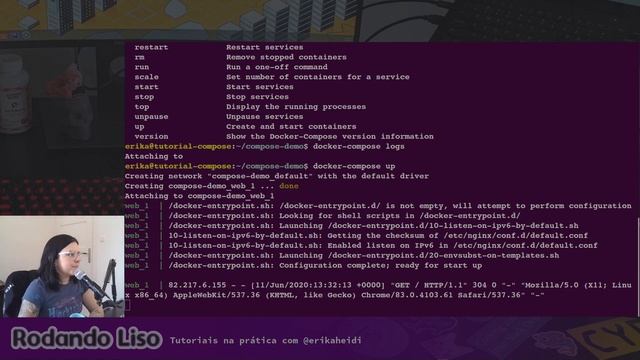 [pt-BR] Rodando Liso: Docker Compose no Ubuntu 20.04 смотреть онлайн