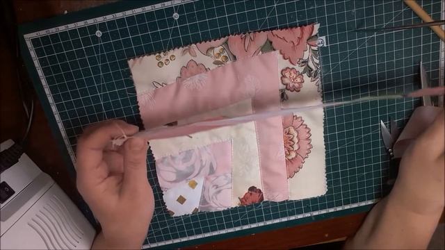 Пэчворк.Утилизирую обрезки.Шью подарки на Новый год и Рождество. смотреть онлайн