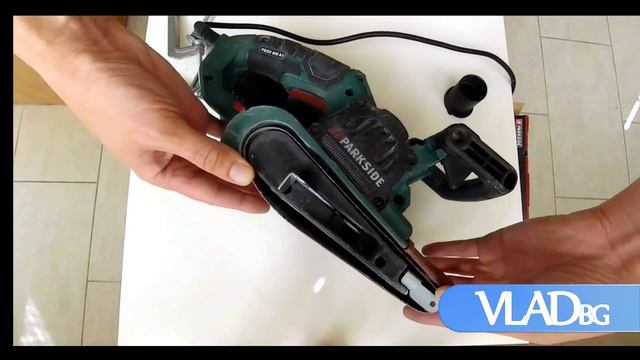 Обзор:Ленточная шлифовальная машина PARKSIDE BELT SANDER PBSD 600 A1#PARKSIDE