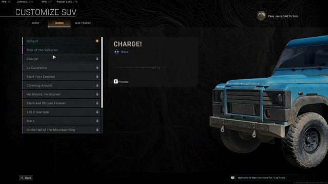 How Unlock And Equip War Tracks In Season 5 Call Of Duty Modern Warfare Warzone - Car Music Added! смотреть онлайн
