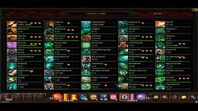 Система достижений(ачивки) FinalZone x100/x1000 смотреть онлайн