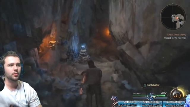 Final Fantasy XV Episode Gladiolus DLC: Full playthrough *PS4* - Live commentary reaction смотреть онлайн