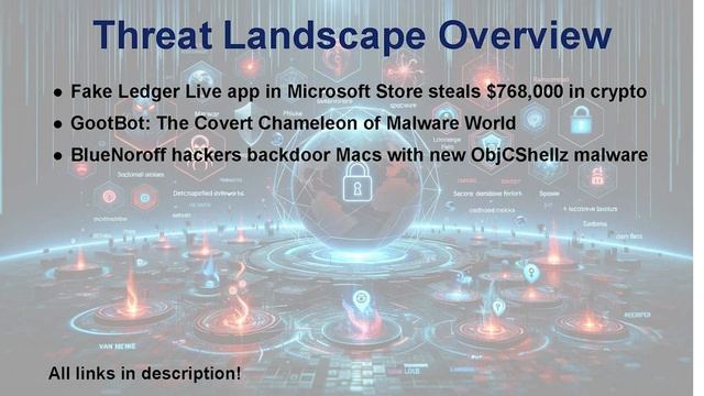 DCTIB ‐ November 8, 23 ‐ ObjShellz, Fake Ledger App, transForm attack, BlueNoroff Hackers смотреть онлайн