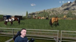 ПОМОЩНИК ДЛЯ ВЫГУЛА ЛОШАДЕЙ В FARMING SIMULATOR 19