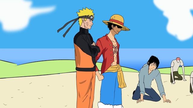 If Naruto met Luffy смотреть онлайн