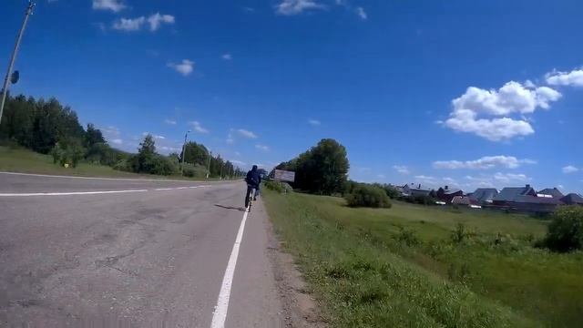 Велопоход Казань - Костанай. День 3. Альметьевск -Бугульма - Октябрьское (Башкирия) (135км). смотреть онлайн