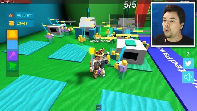 I CREATED THE BIGGEST ARMY in ARMY CONTROL SIMULATOR!! *Worth 200 MILLION Gold!* (Roblox) смотреть онлайн