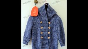 Кардиган Спицами для Девочки 7 лет - 2019 / Cardigan Spokes for Girl 7 years