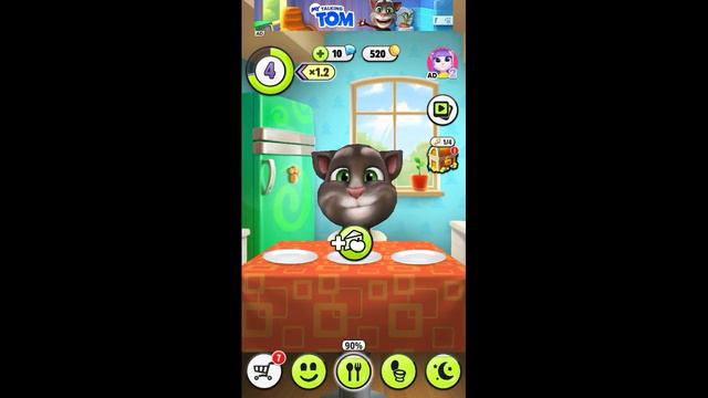Играю в игру под названием Мой говорящий Том смотреть онлайн
