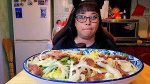 Мукбанг | Бешбармак | Обжор Асмр