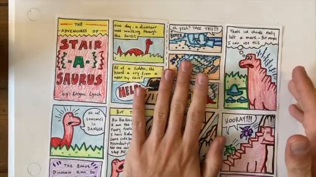 Art with Mr. Lynch: Completing Your Comic Book! смотреть онлайн