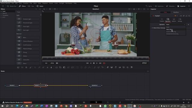 Эффект "Движущаяся камера" в DaVinci Resolve 18.5 смотреть онлайн