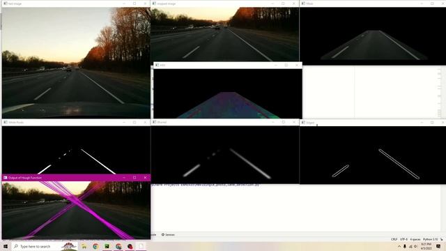 ENME435 HW4 | Lane Line Detection with OpenCV and Python смотреть онлайн