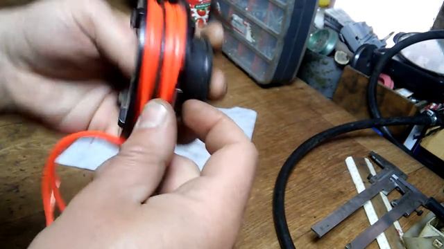 Как намотать леску на катушку бензокосы смотреть онлайн