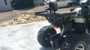 Квадроцикл Grizly 200cc с дополнительным масляным радиатором и акпп.Обзорное видео ДругАвто