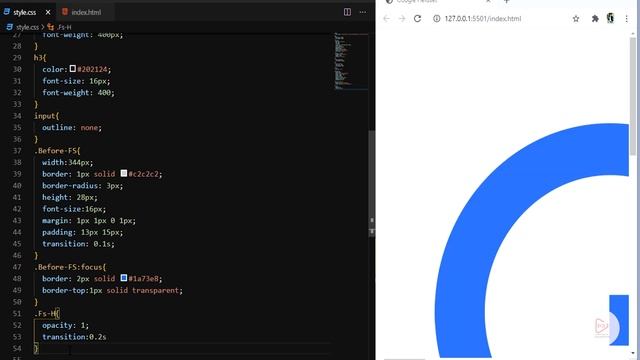 How To Design Google Gmail Login Form Using HTML & CSS From Scratch | FieldSet and Legend смотреть онлайн