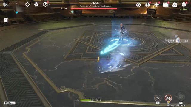 If I Beat a HARD Boss SOLO, I Level Up (Genshin Impact) смотреть онлайн