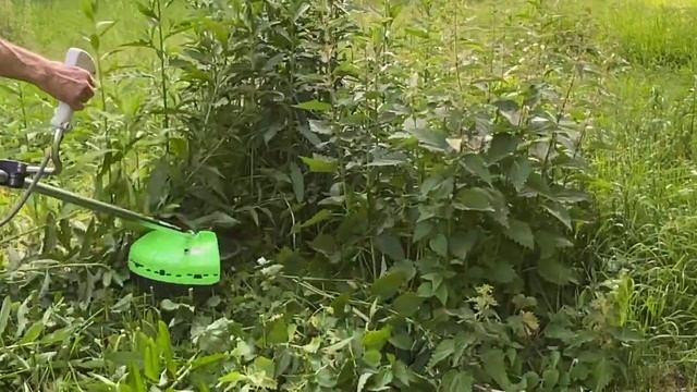 Бензотриммер Forster F-4350 в работе смотреть онлайн