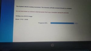 hp 250 g3, не запускается. восстановление Биос,  recovery bios