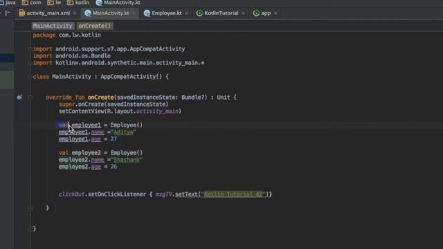 Kotlin tutorial #5 | Class & Objects in kotlin | No more "new" keyword in object creation ( Hindi ) смотреть онлайн