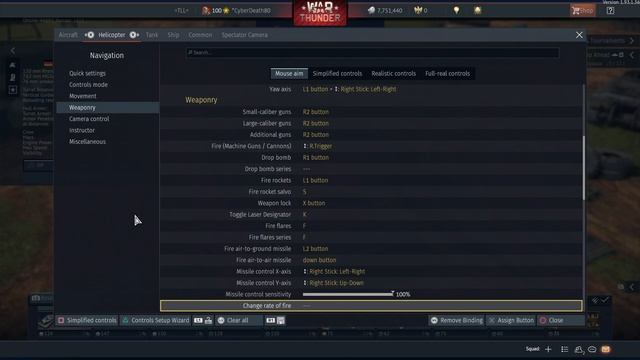War Thunder: PS4/Xbox Custom Controller Setup Tutorial With Keyboard смотреть онлайн