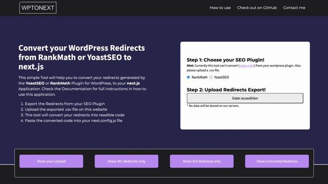 What is wpToNext.com and why should you migrate your Redirects from WordPress to next.js смотреть онлайн