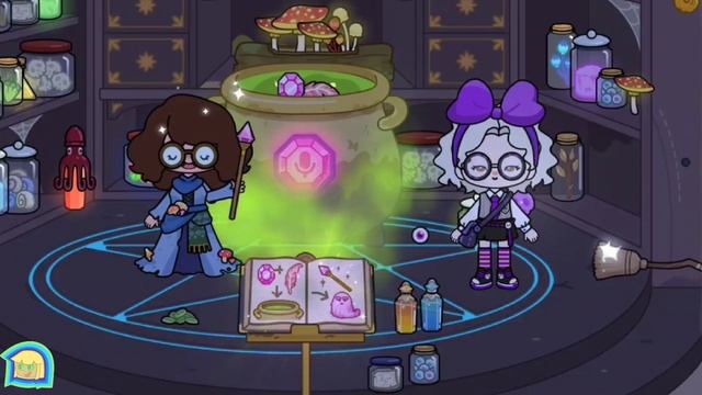 NEW AHA WORLD WITCH STORE! Secrets, Potions, Fortunes, Oh My! (Gameplay with Everyone's Toy Club) смотреть онлайн