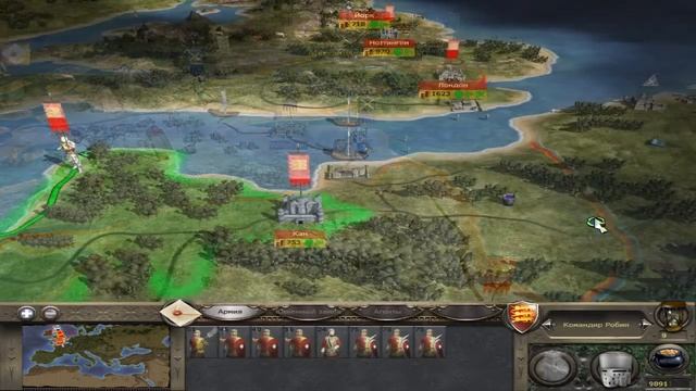 Прохождение игры-Medieval II Total War Gold- смотреть онлайн